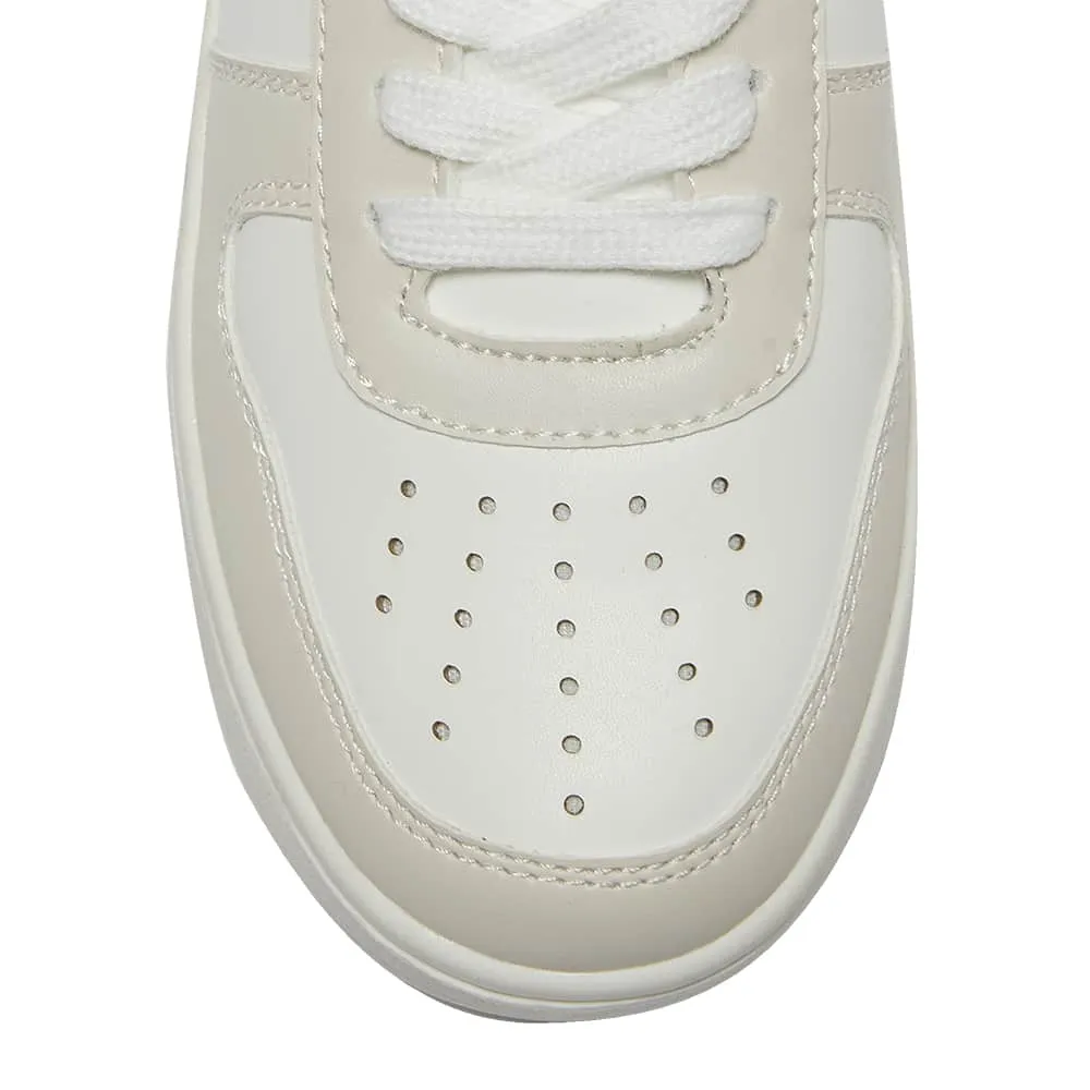 Fraser Sneaker in Nude Smooth
