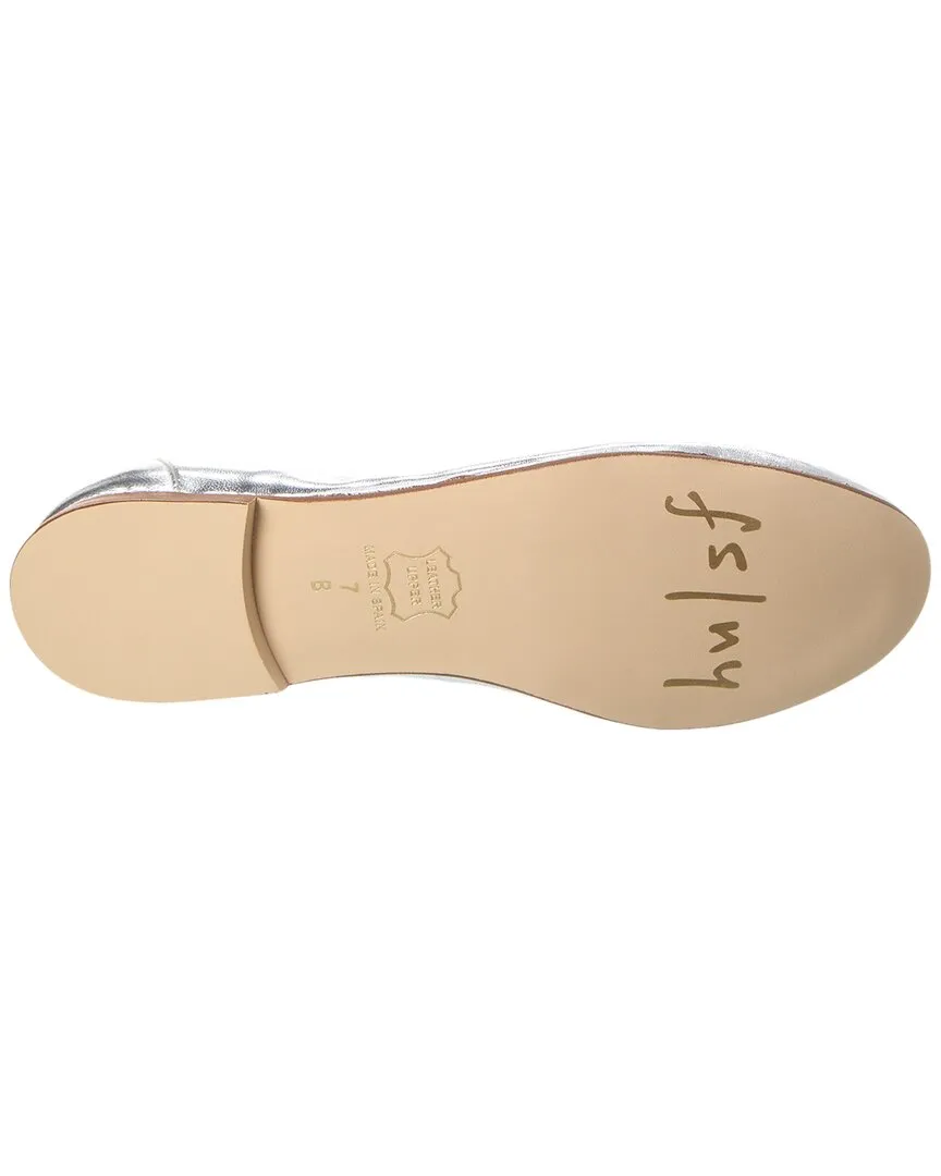 French Sole Cecila Leather Flat