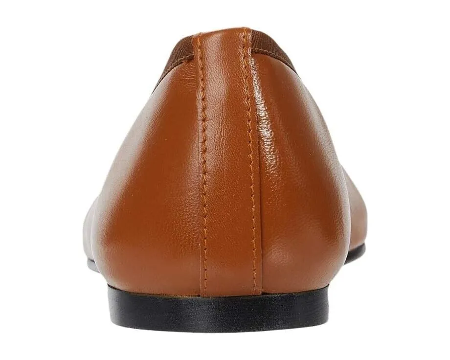 French Sole Nicky Hilton - Kathy Flat Women's US 8 Brown Leather Slip On ZPO1070