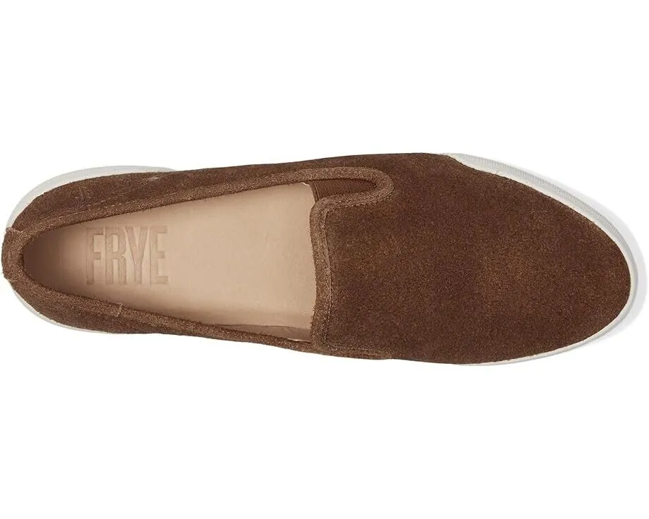 Frye Mia Slip On Flat Women's US 10 Brown Leather Comfort Loafer Shoes ZPO2017