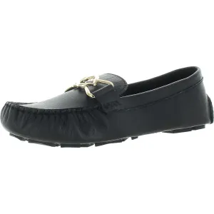 Gaby Womens Embellished Leather Moccasins