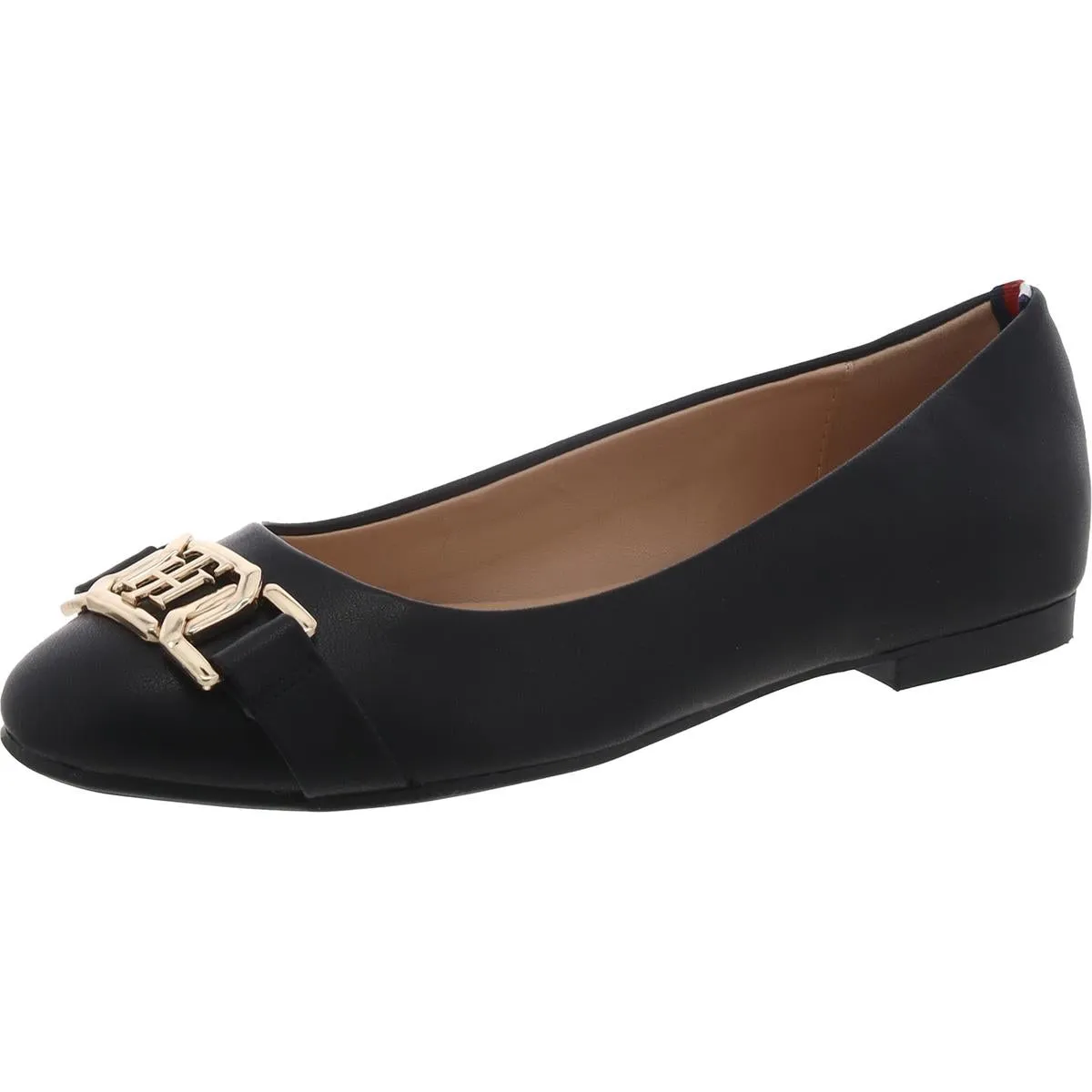 Gallyne Womens Logo Flat Ballet Flats