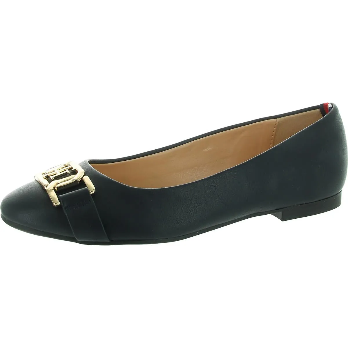 Gallyne Womens Logo Flat Ballet Flats