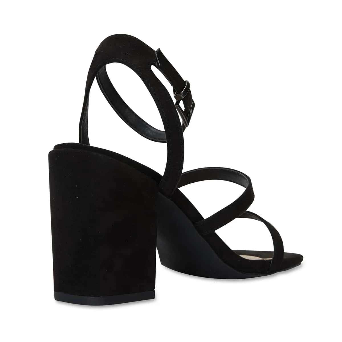 Gery Heel in Black Suede