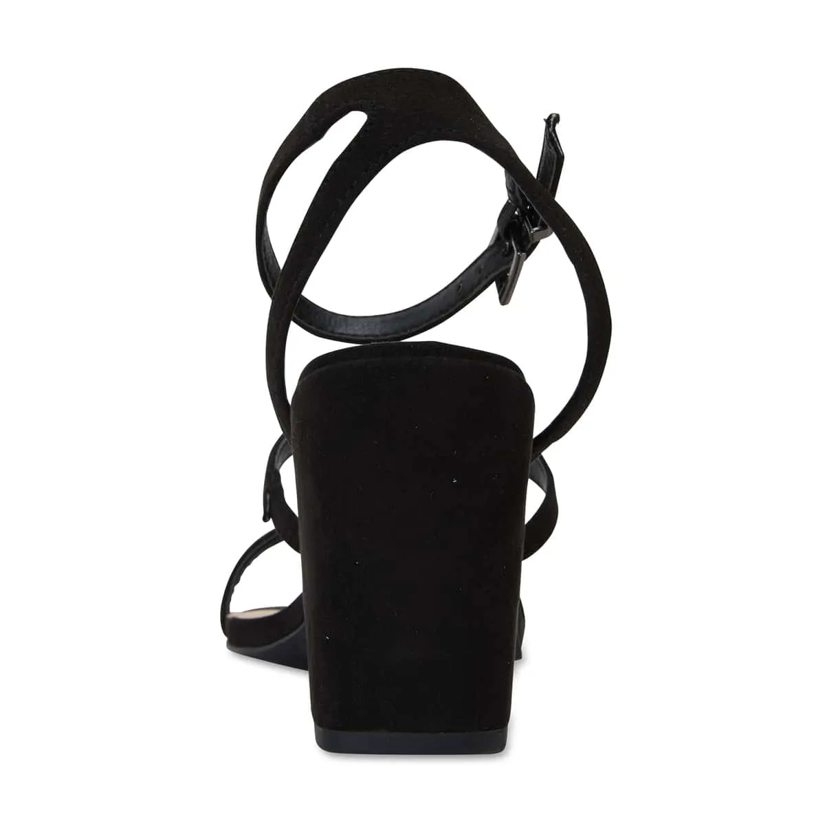 Gery Heel in Black Suede