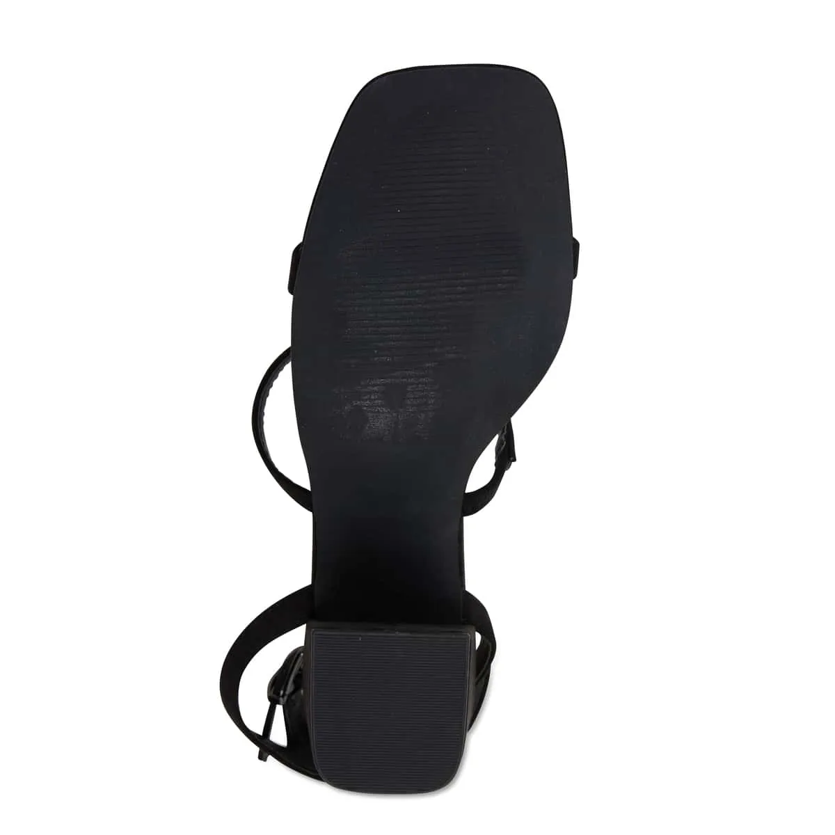 Gery Heel in Black Suede