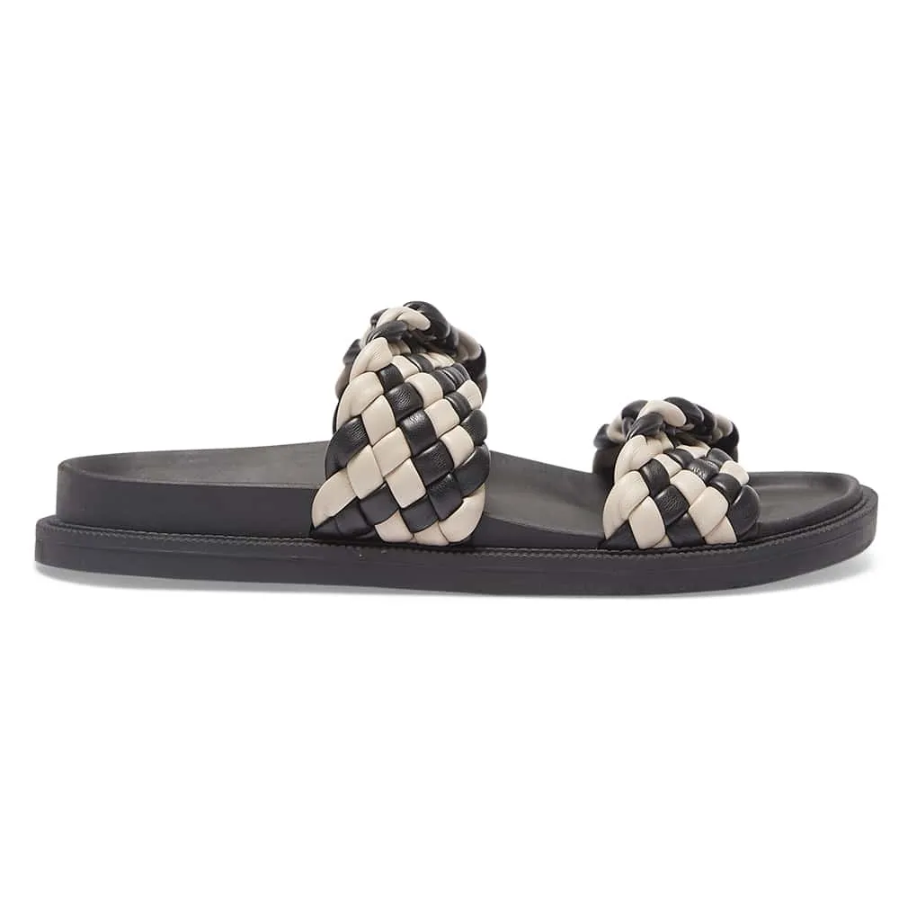 Ghost Slide in Black And Nude Smooth
