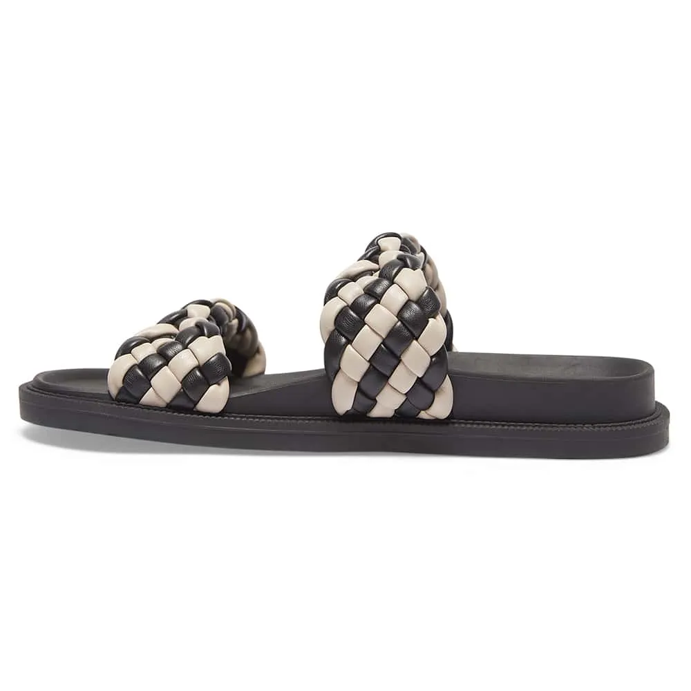 Ghost Slide in Black And Nude Smooth