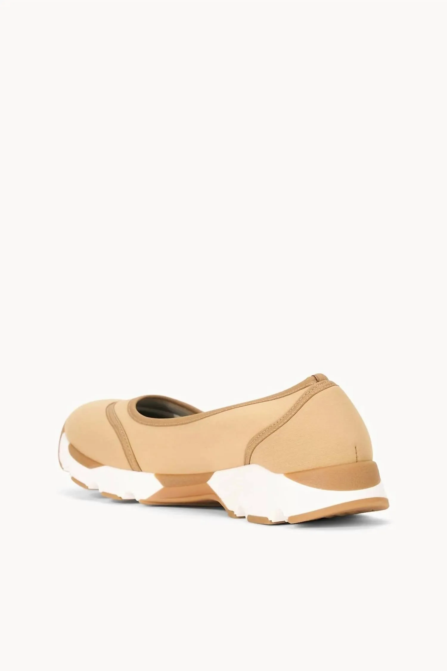 Gino Ballet Glide Flat Shoes In Camel