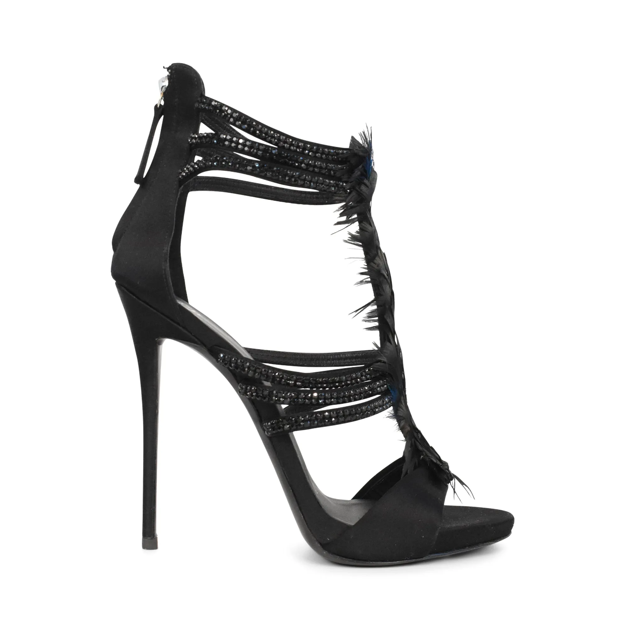 Giuseppe Zanotti 'Madeline Feather' Sandals - Women's 38