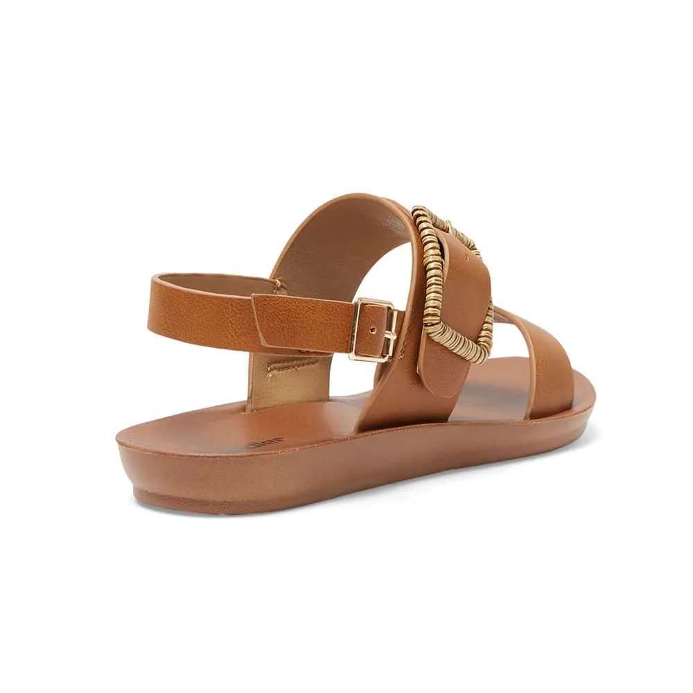 Grand Sandal in Tan Smooth