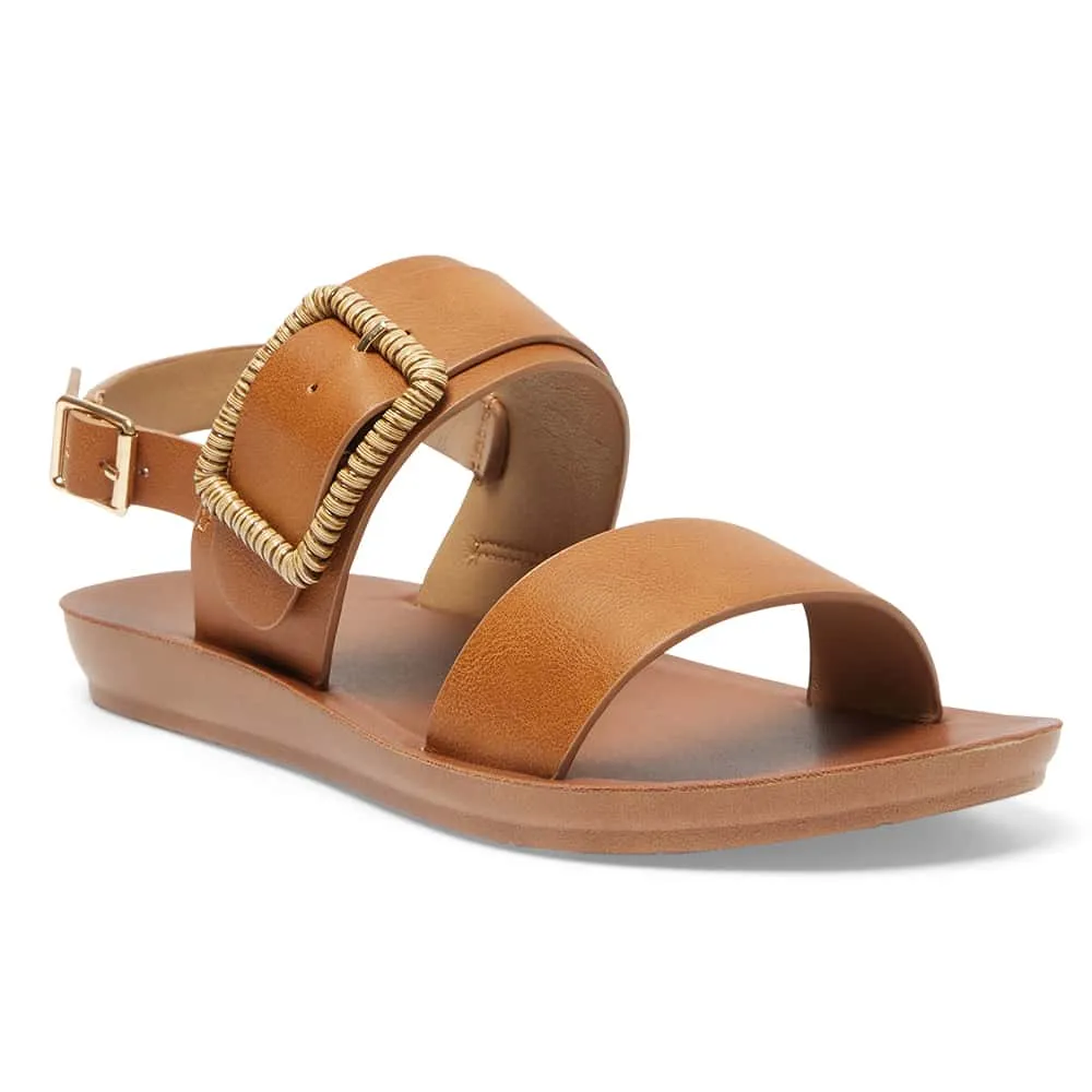 Grand Sandal in Tan Smooth