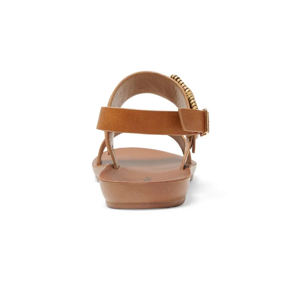 Grand Sandal in Tan Smooth