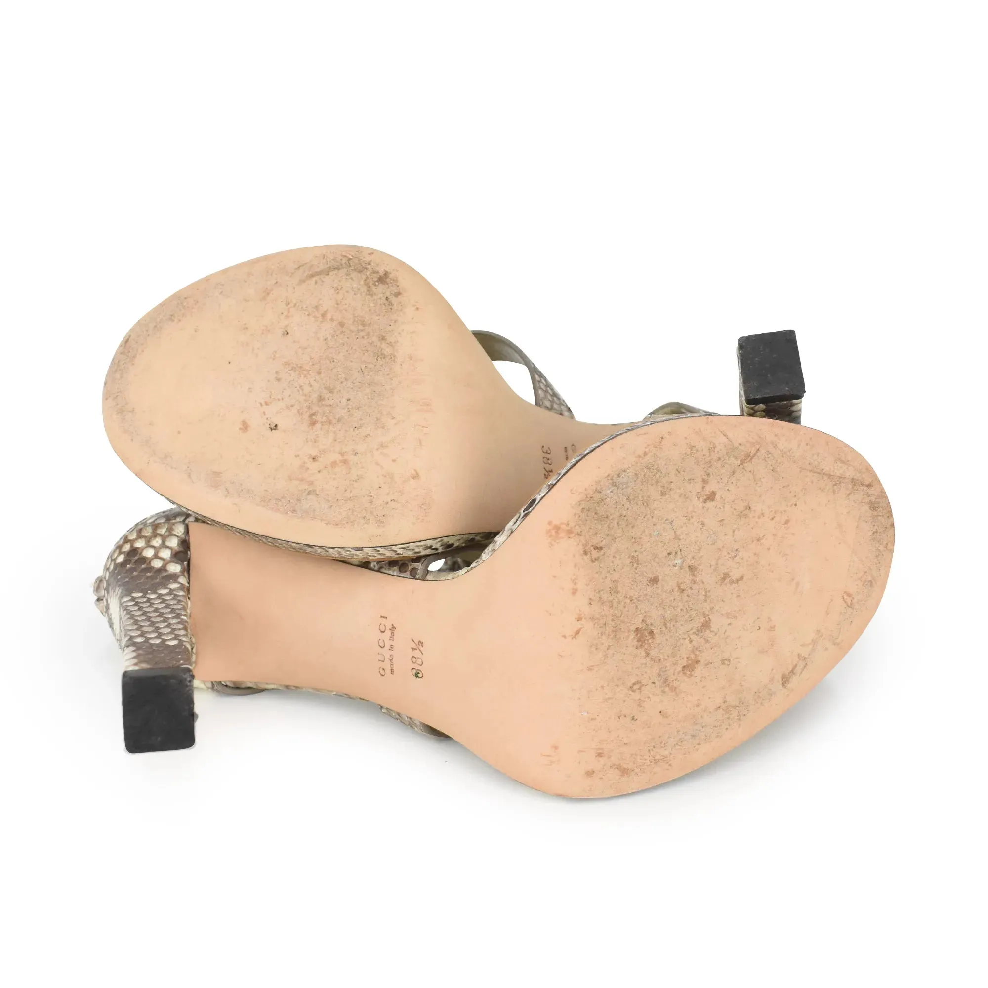 Gucci Python Heels - Women's 38.5