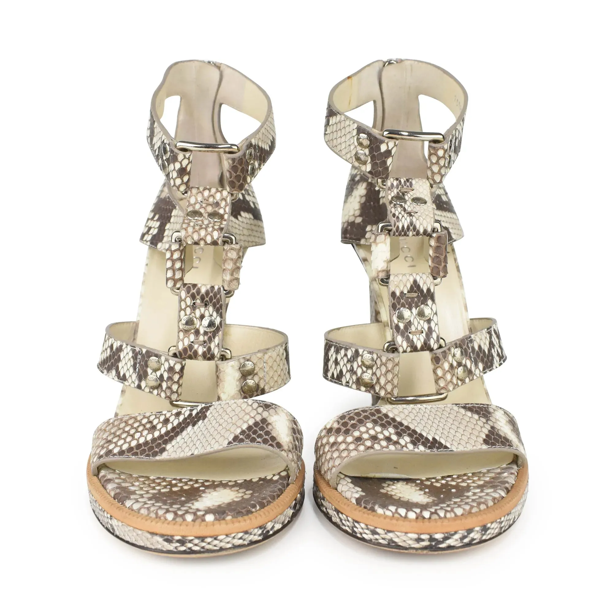 Gucci Python Heels - Women's 38.5