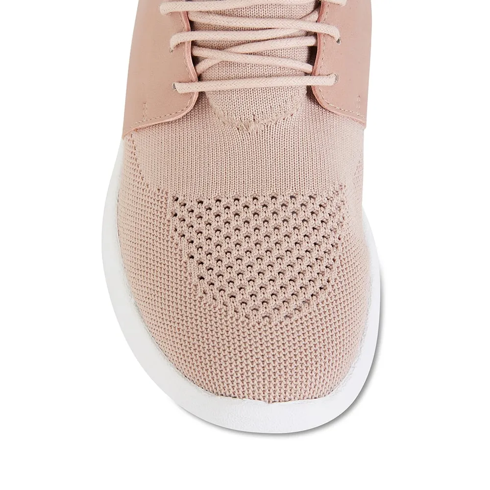 Guru Sneaker in Blush Fabric