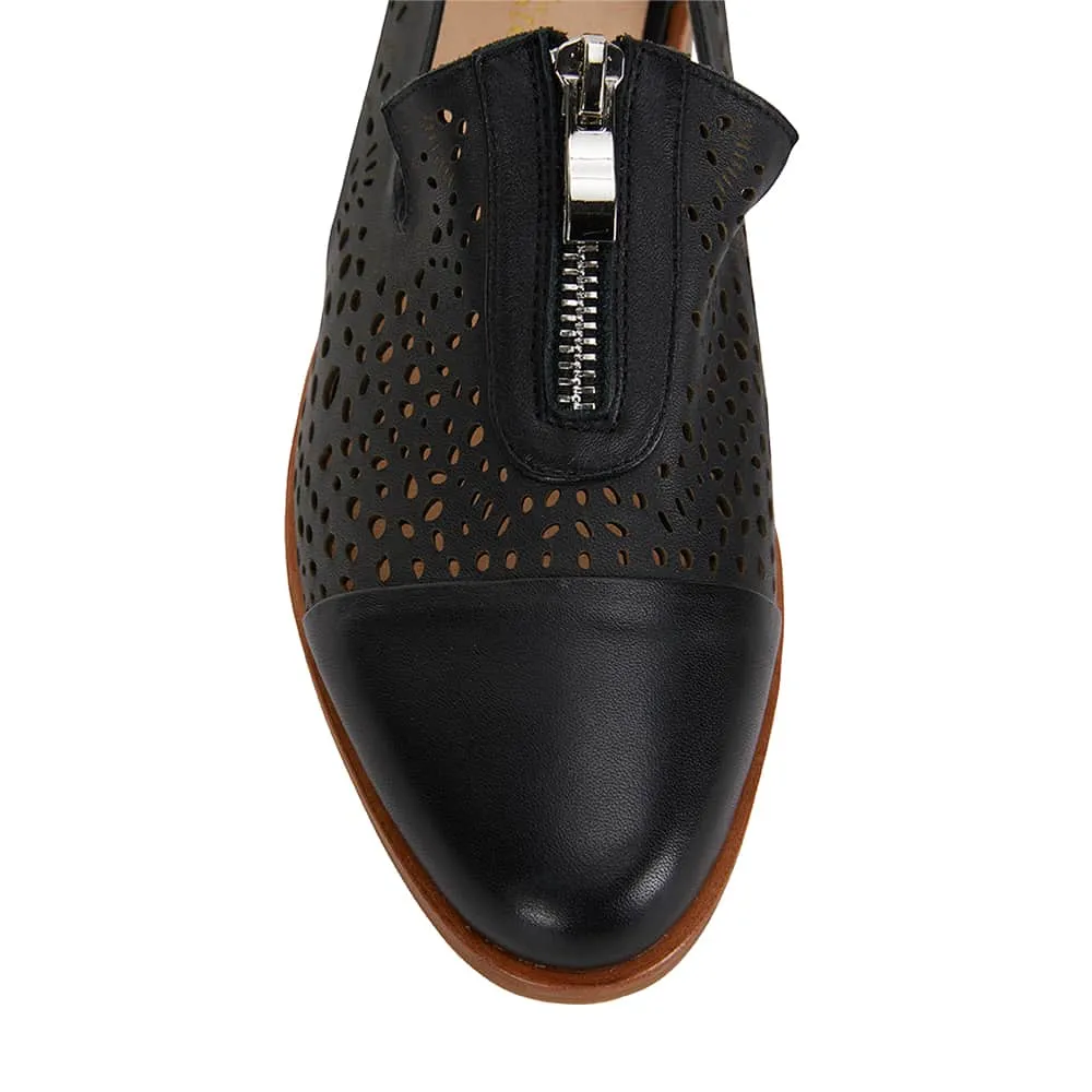 Hanover Loafer in Black Leather