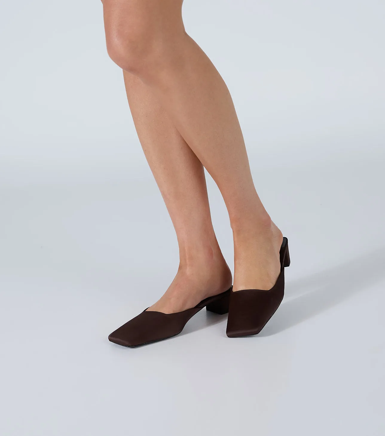 Harriet Choc Satin