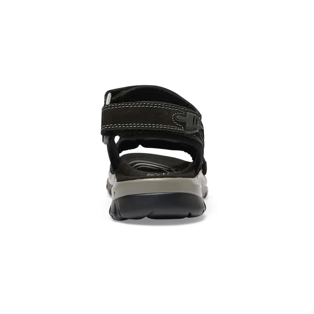 Harvey Sandal in Black