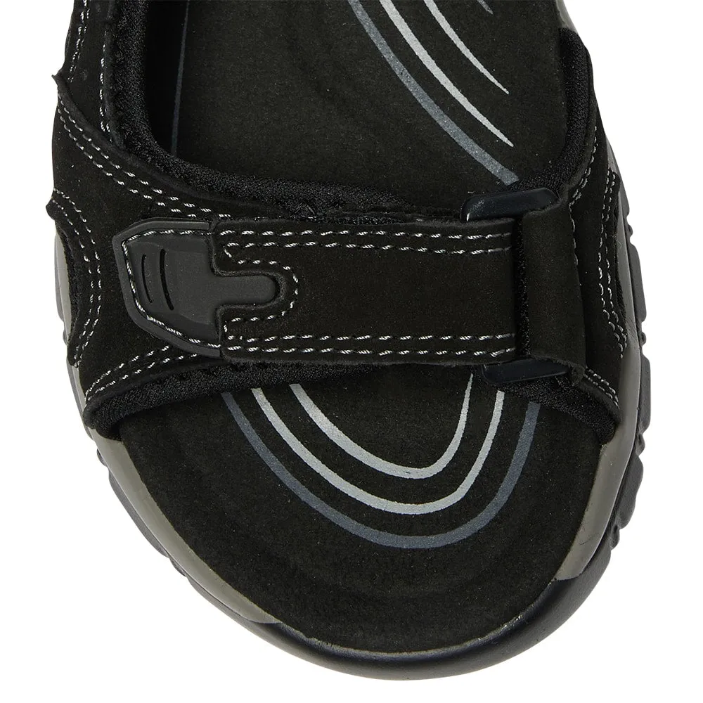 Harvey Sandal in Black