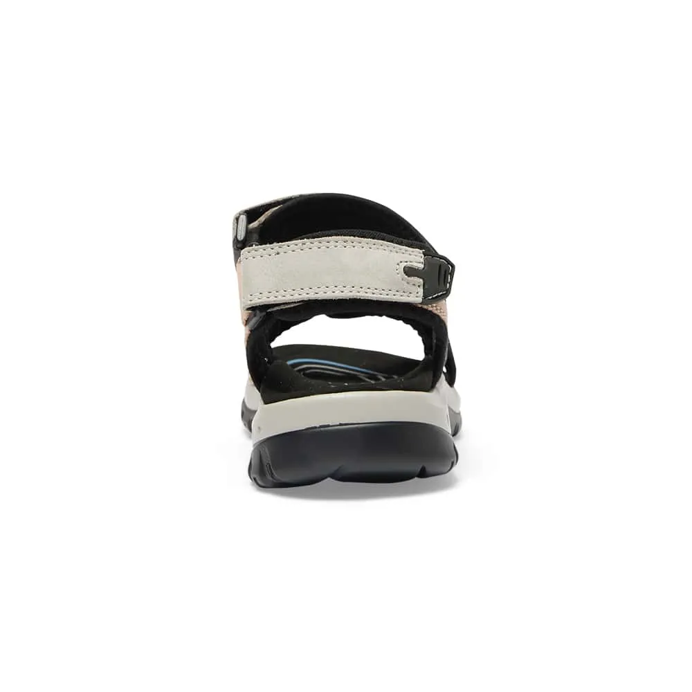 Harvey Sandal in Blush/grey Multi