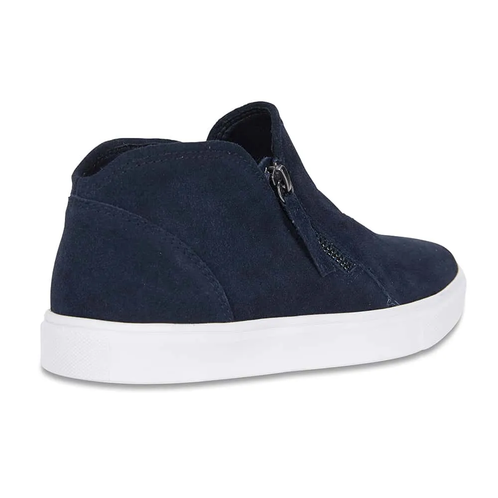Harvey Sneaker in Navy Suede