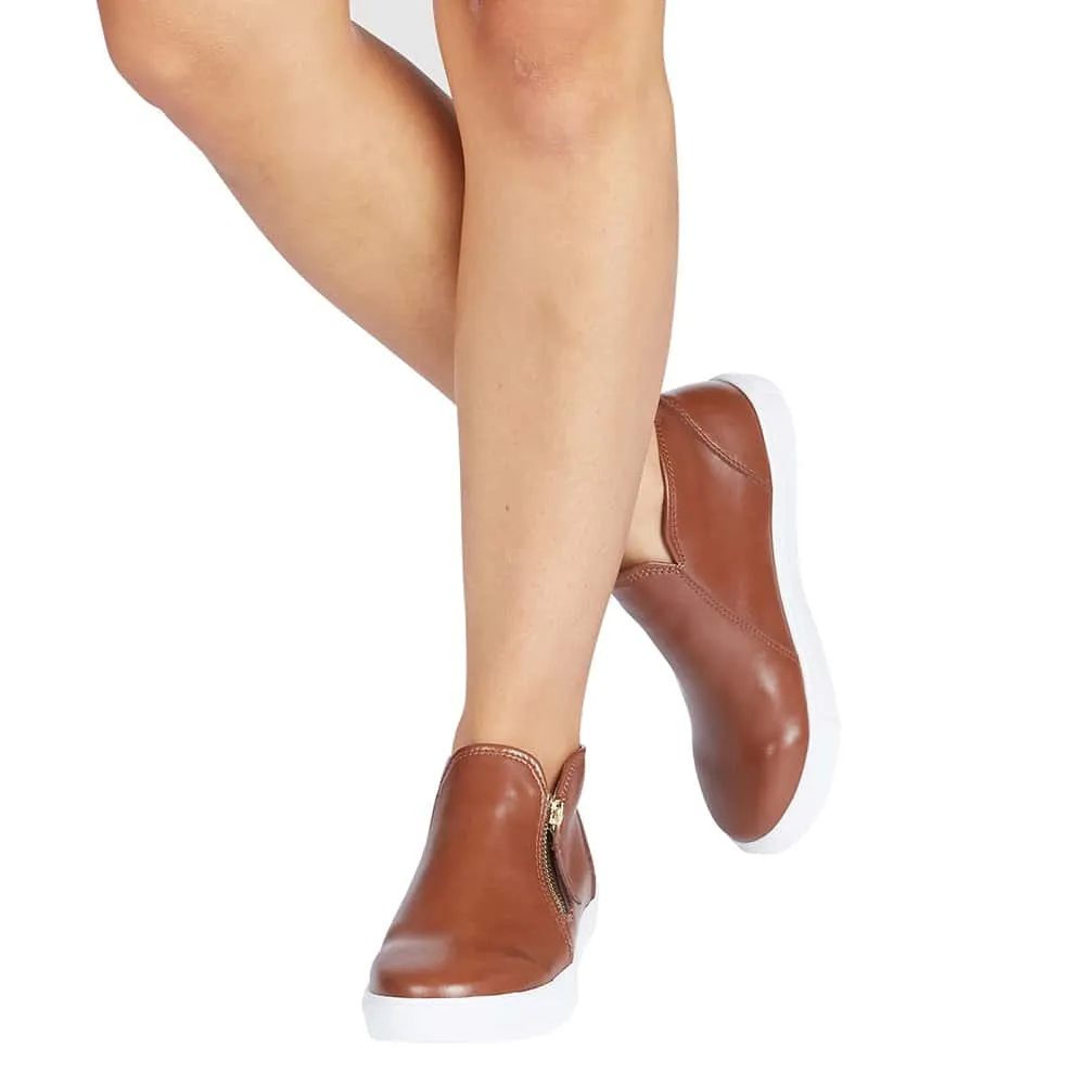Harvey Sneaker in Tan Leather