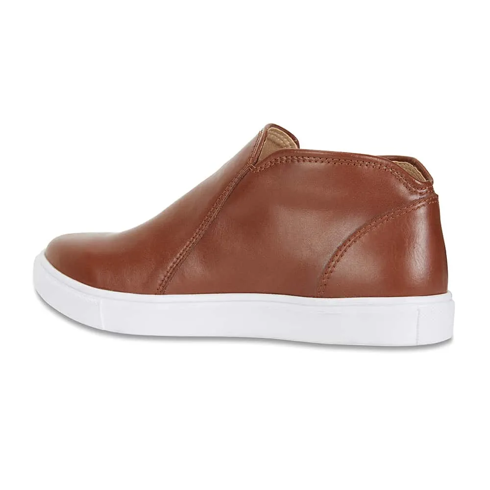 Harvey Sneaker in Tan Leather