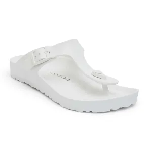 Hilda Sandal in White