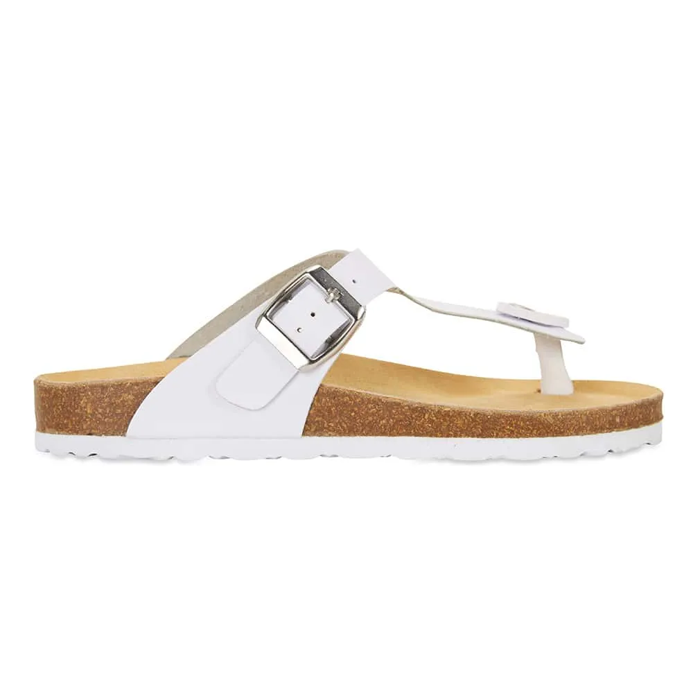 Hippy Sandal in White