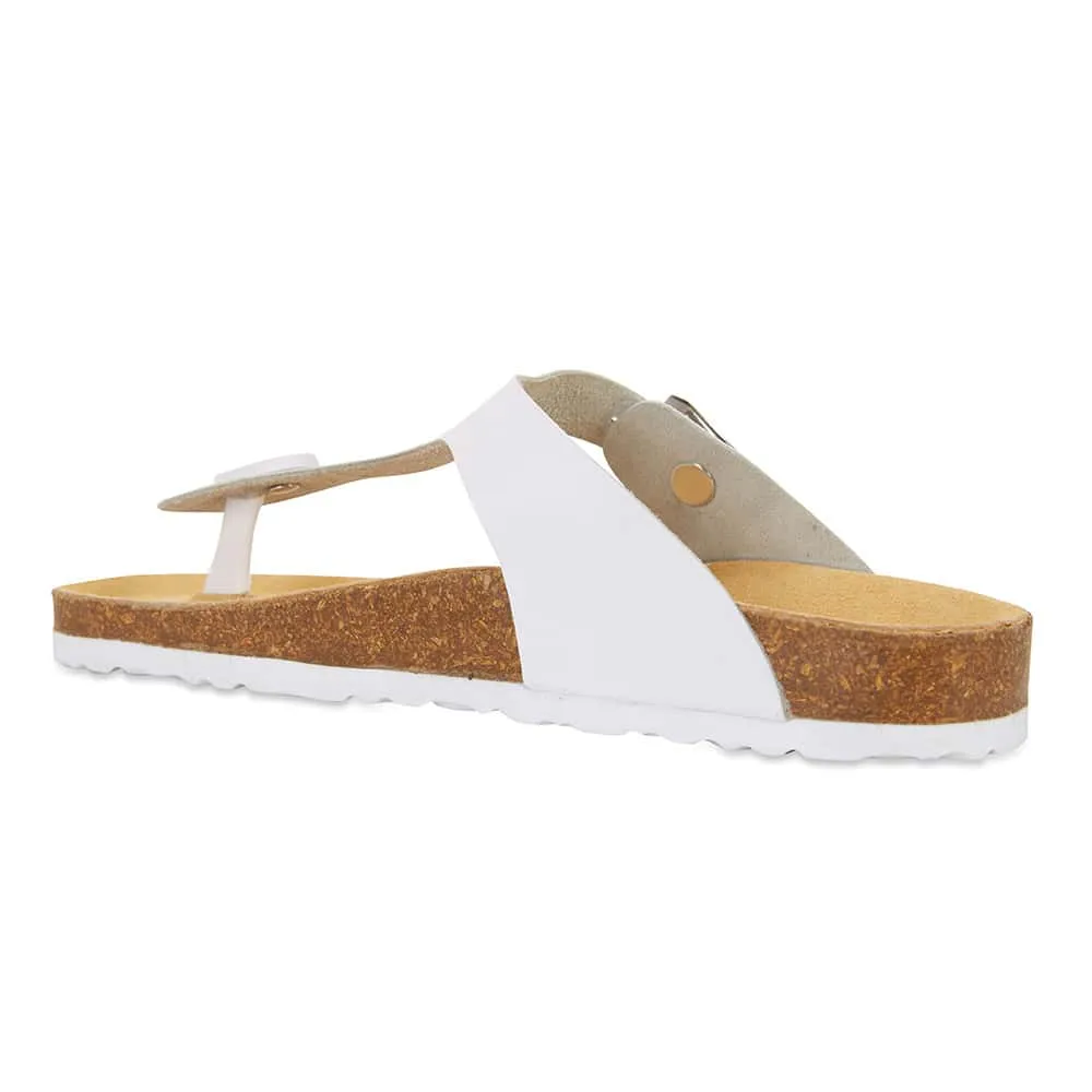 Hippy Sandal in White