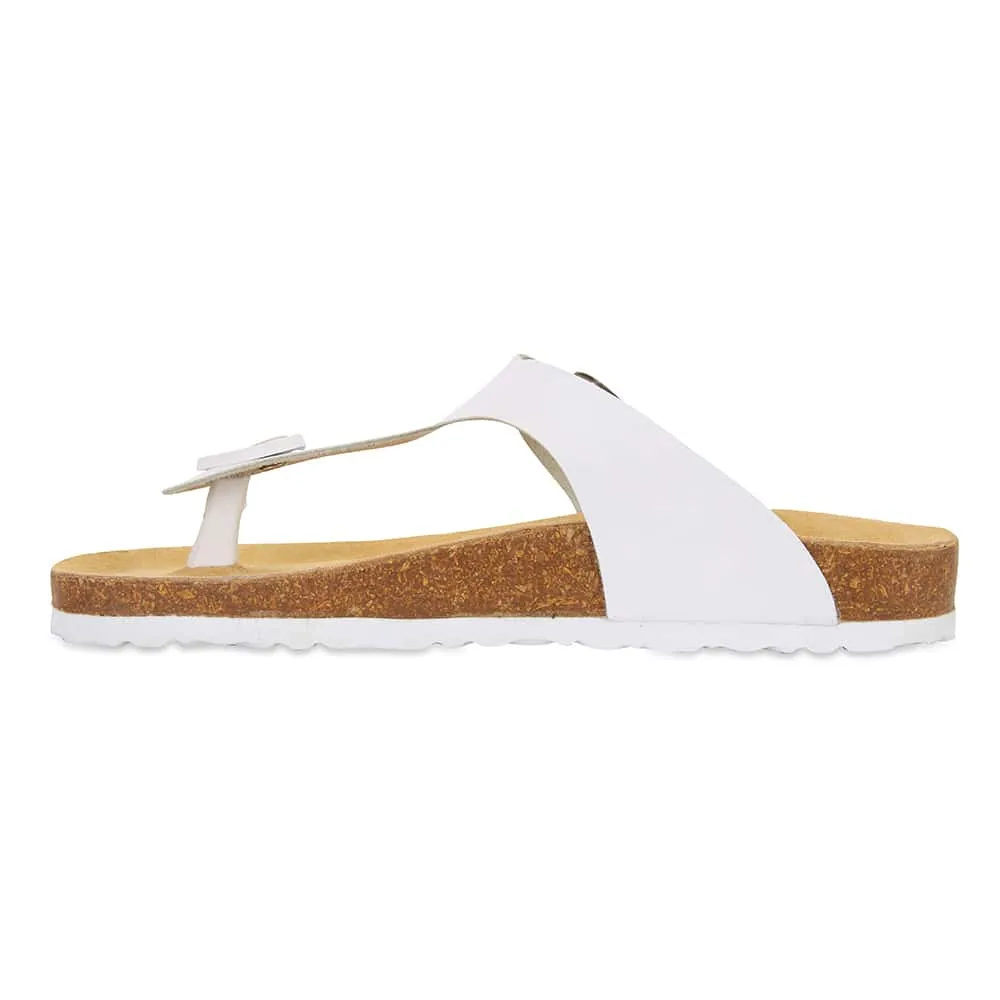 Hippy Sandal in White