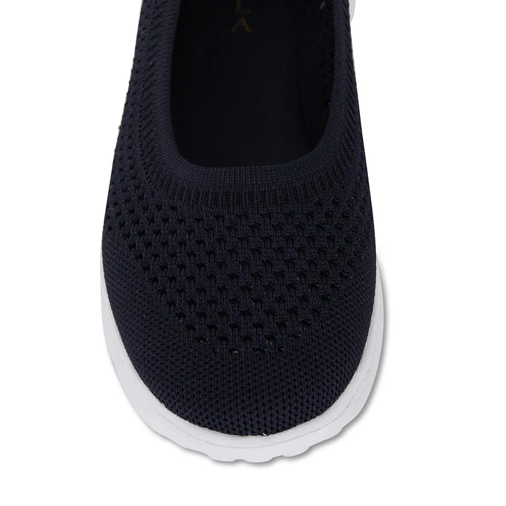 Hitch Sneaker in Navy Fabric