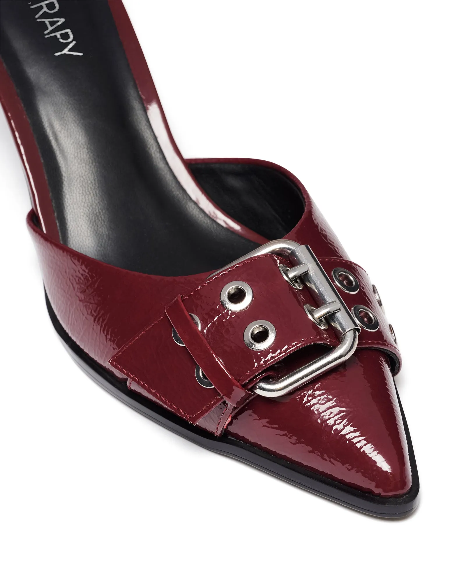 Hunna Cherry Crinkle Patent *FINAL SALE*