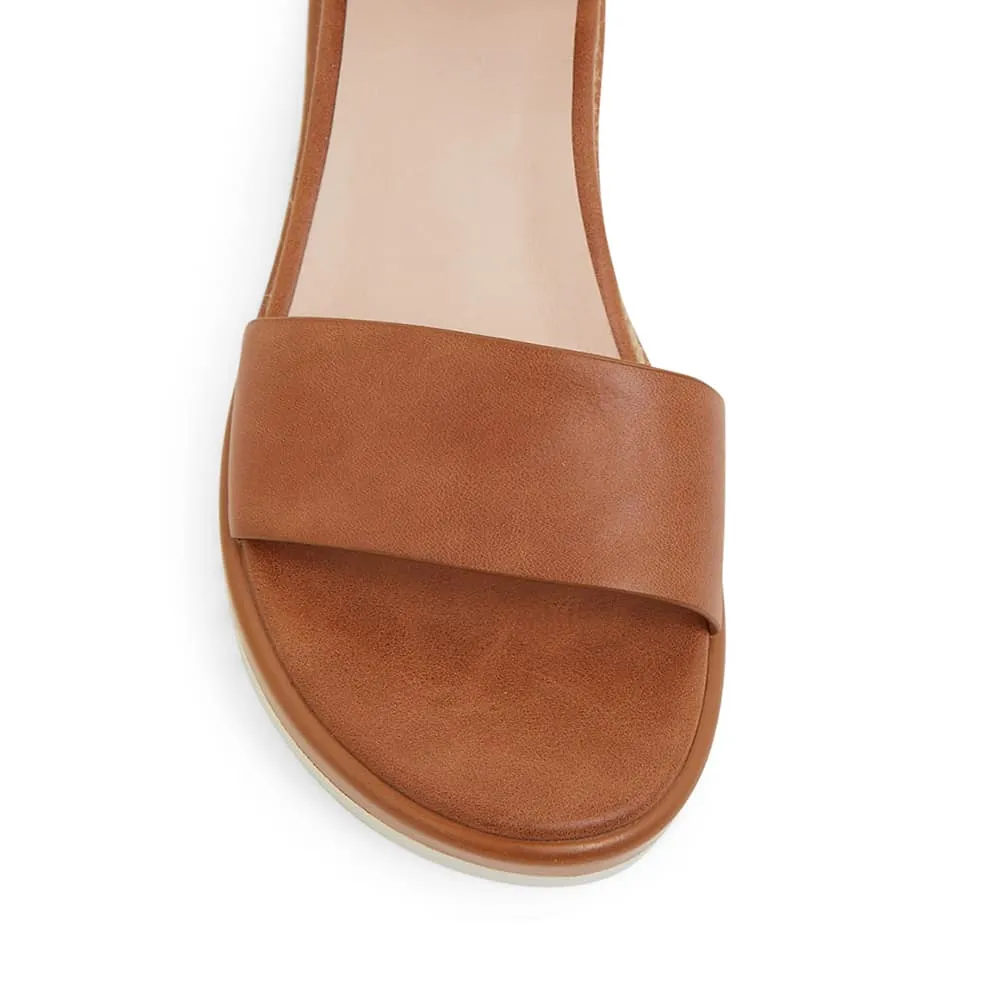 Idaho Espadrille in Tan Leather