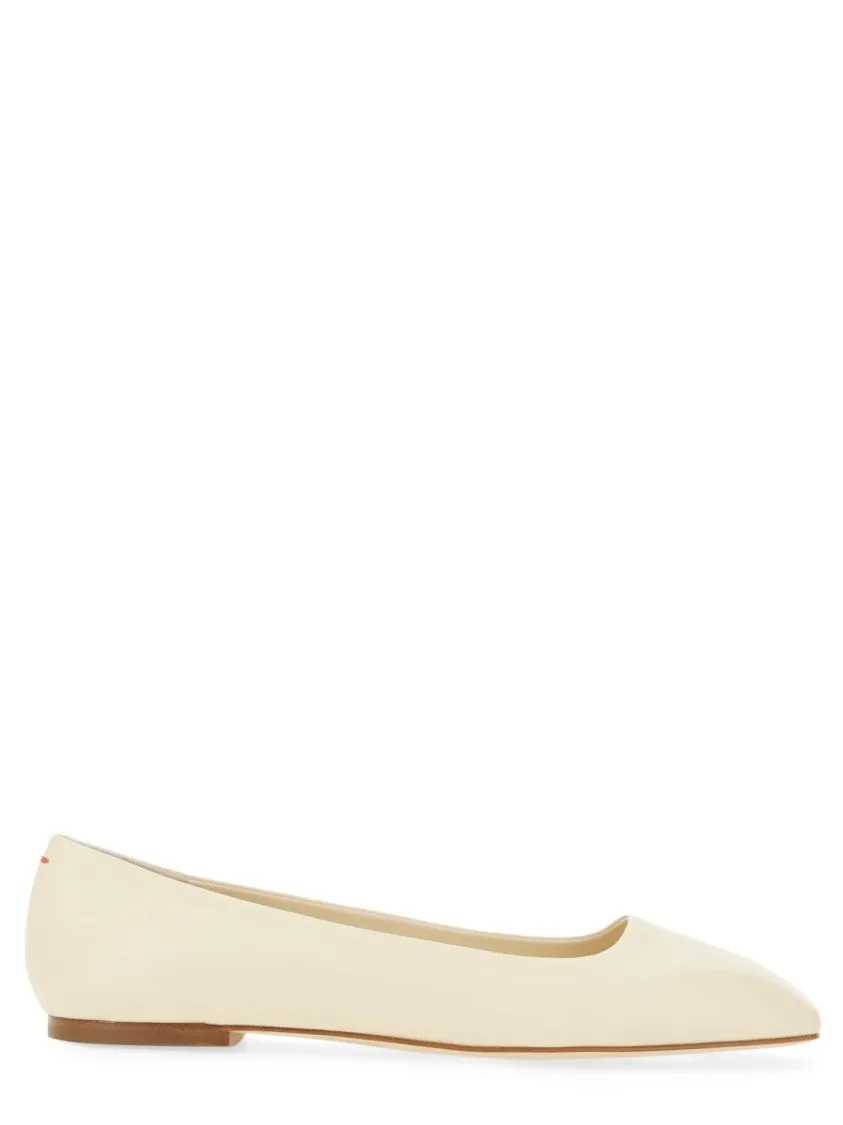 Ida" Dancer Nappa Leather Flats