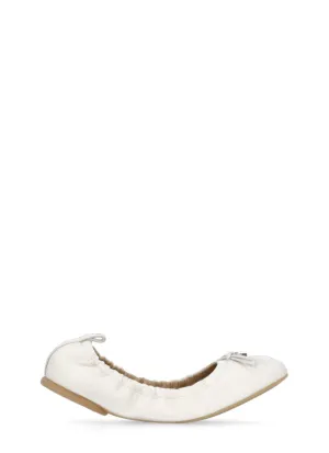 Ivory H684 Ballet Shoes
