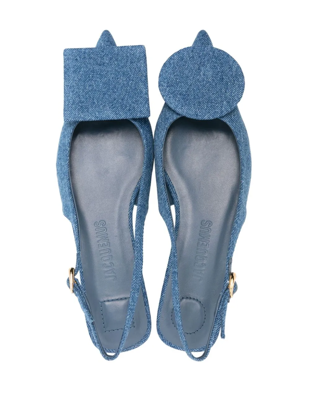 Jacquemus Women's Flat Shoes blue