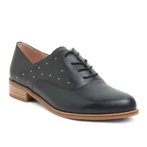 Jaguar Brogue in Black Leather