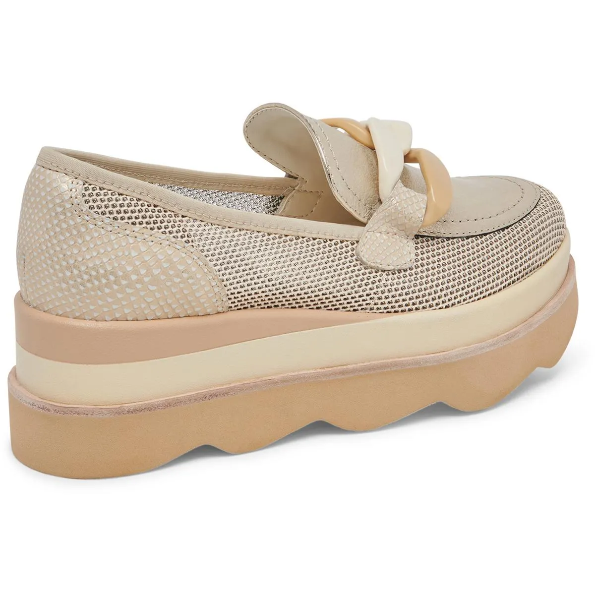 Jaksen Womens Embellished Mesh Loafers
