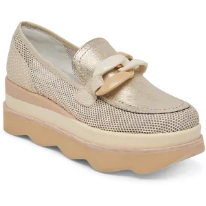 Jaksen Womens Embellished Mesh Loafers