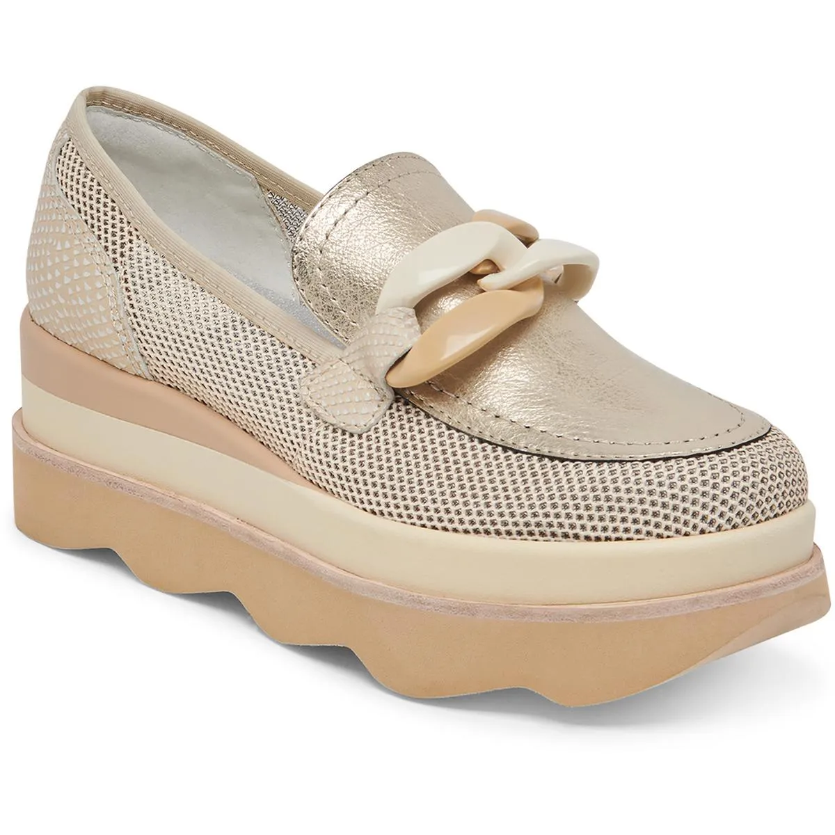Jaksen Womens Embellished Mesh Loafers