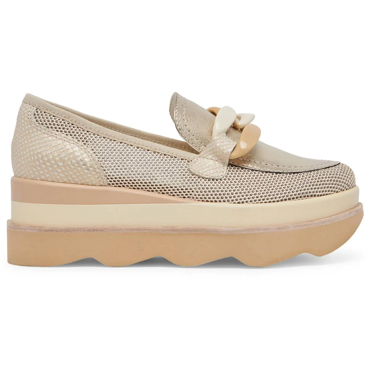 Jaksen Womens Embellished Mesh Loafers