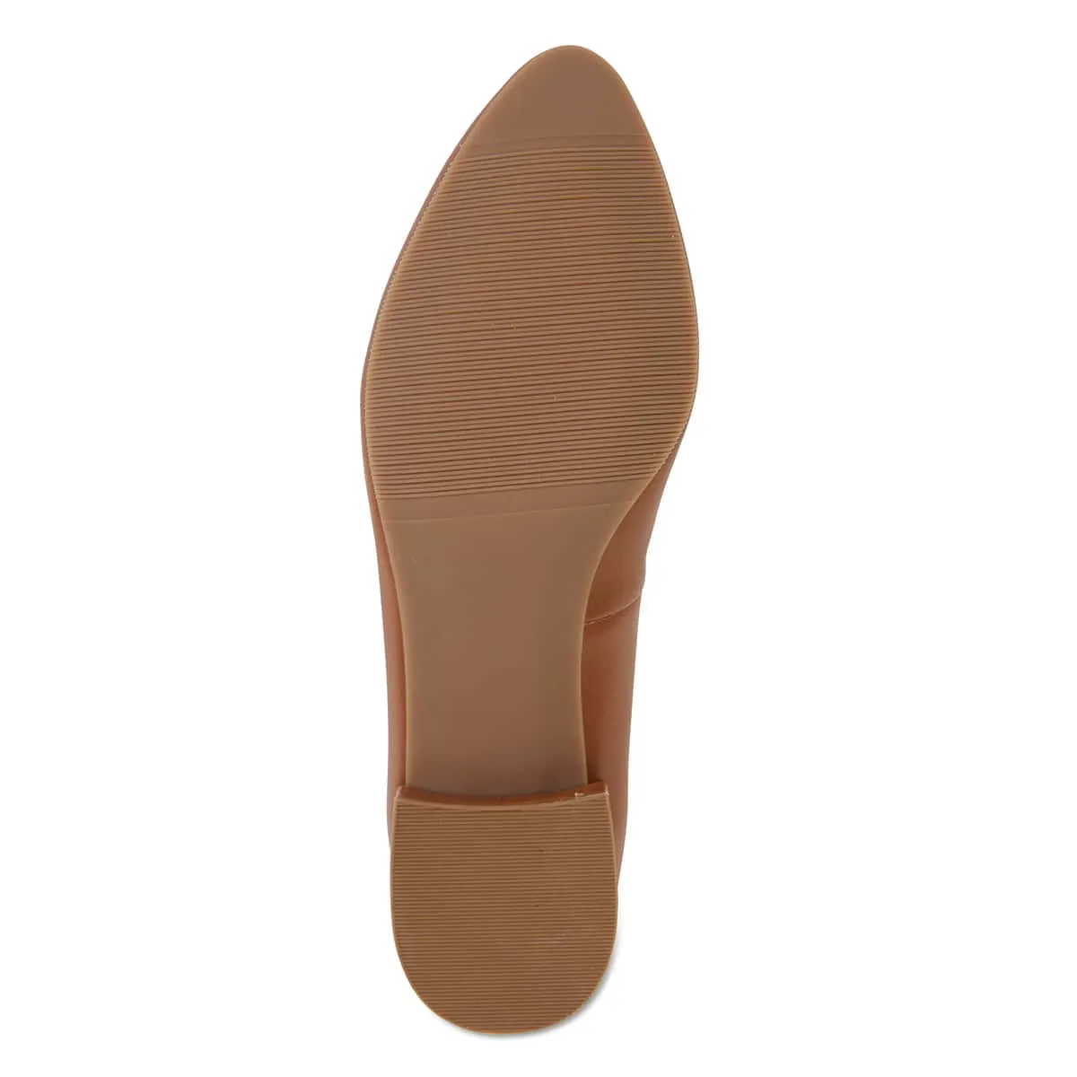 Janine Heel in Cognac Leather