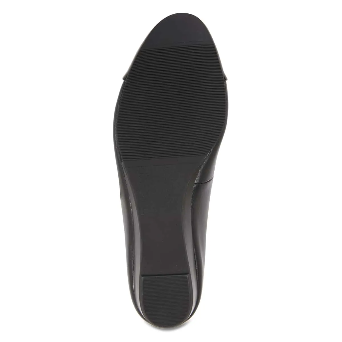 Jean Heel in Black On Black Patent