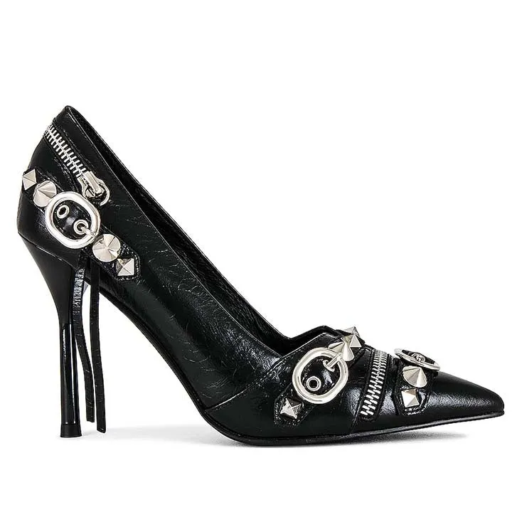 JEFFREY CAMPBELL ROXXA BLACK HEELS