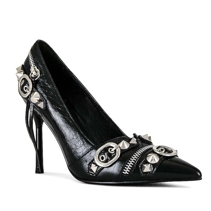 JEFFREY CAMPBELL ROXXA BLACK HEELS