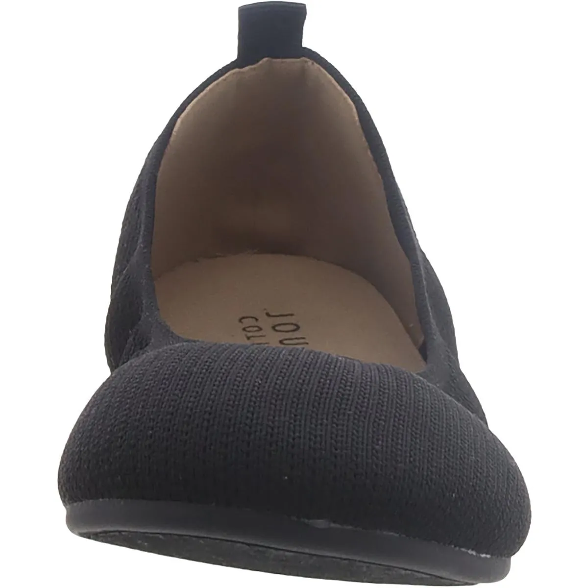 JERSIE Womens Knit Round Toe Ballet Flats