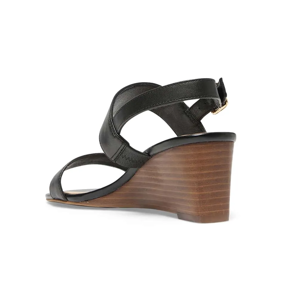 Jill Heel in Black Leather