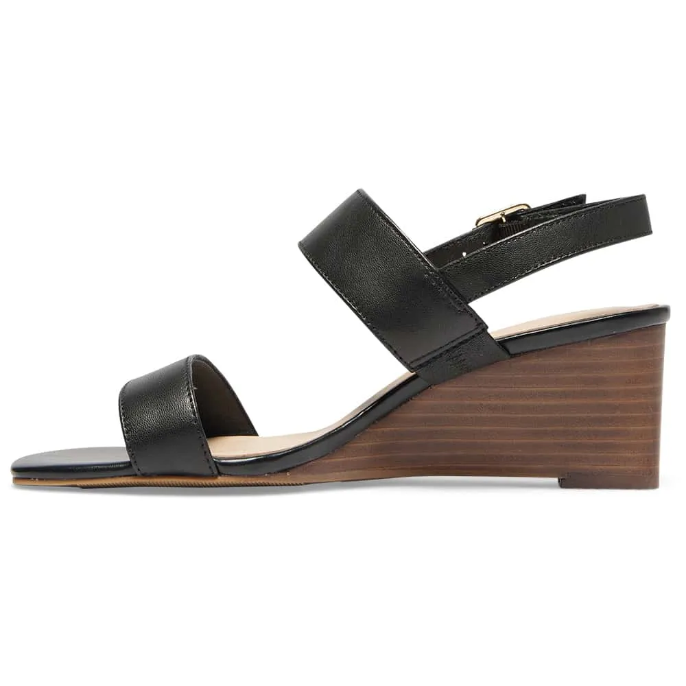 Jill Heel in Black Leather